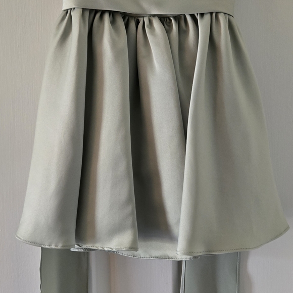 Azazie Cutie Pie Flower Girl Dress, Size 2, Sage color. Gorgeous! - Picture 2 of 12